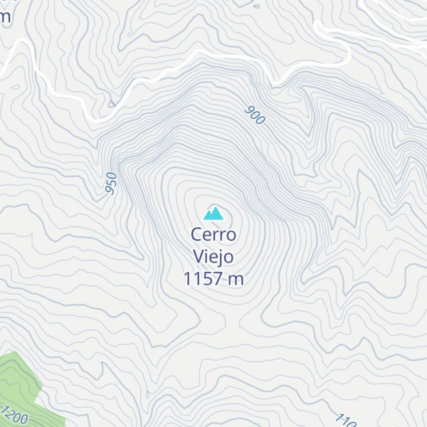 Map of Cerro Viejo