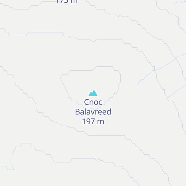 Map of Cnoc Balavreed