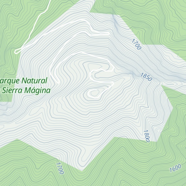 Map of Cerro Almadén