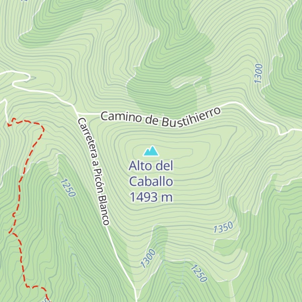 Map of Alto del Caballo