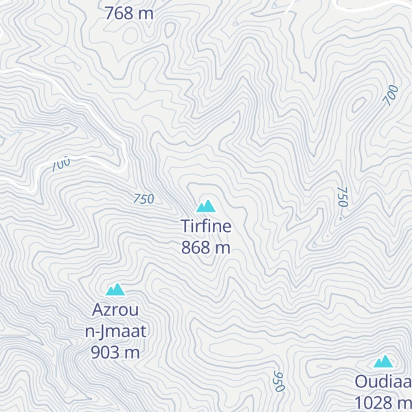 Map of Tirfine