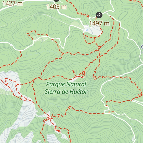 Map of Cerro de la Cueva del Agua
