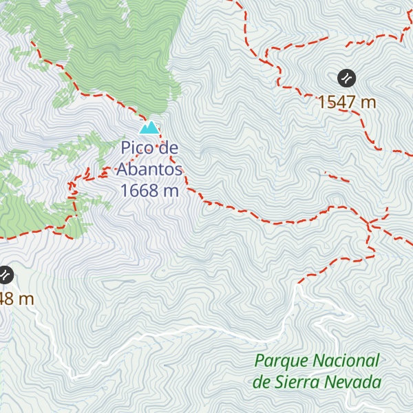Map of Picacho Alto