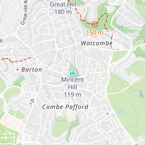 Map of Mincent Hill