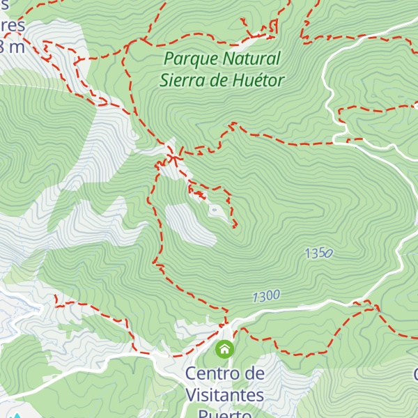 Map of Cruz de Víznar
