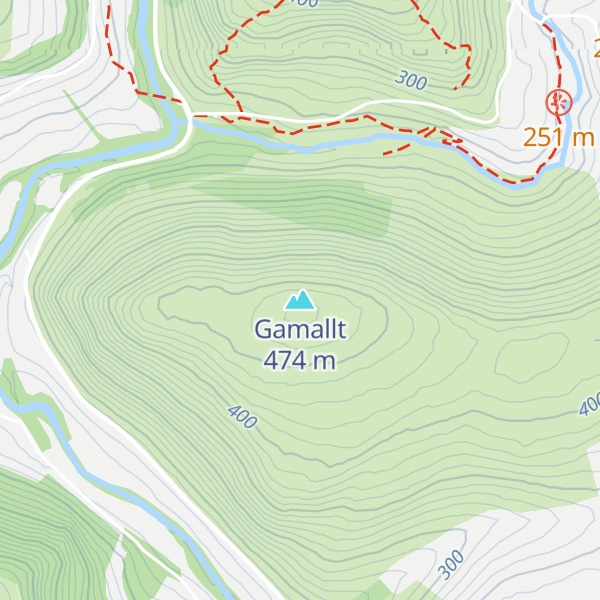 Map of Gamallt