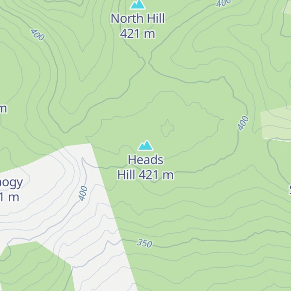 Map of Heads Hill