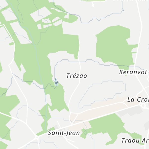 Map of Gîte Ty Coz Bian