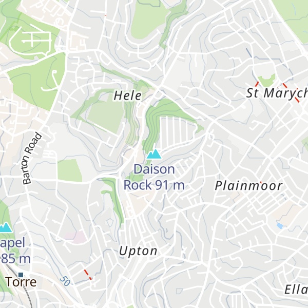 Map of Daison Rock