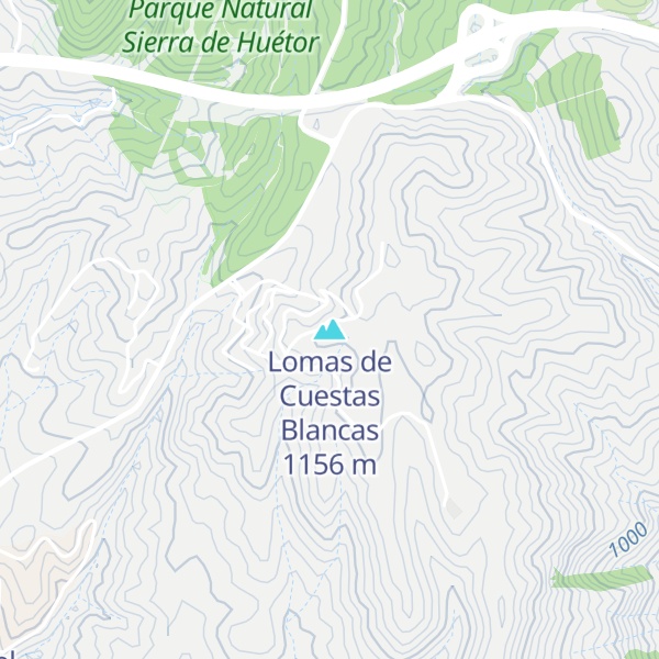 Map of Lomas de Cuestas Blancas