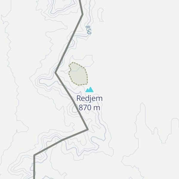 Map of Redjem