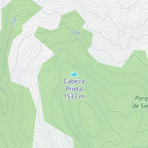 Map of Cabeza Prieta