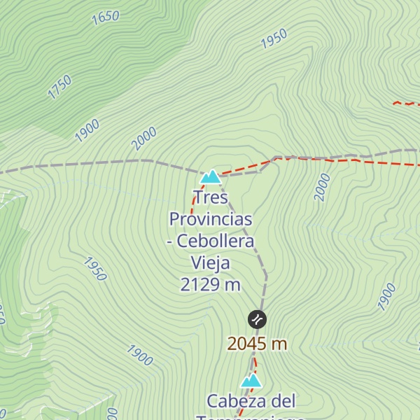 Map of Cerro del Recuenco