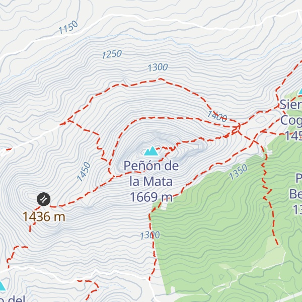 Map of Peñón de la Mata