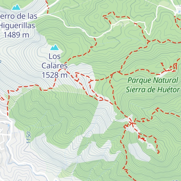 Map of Cerro de la Cruz