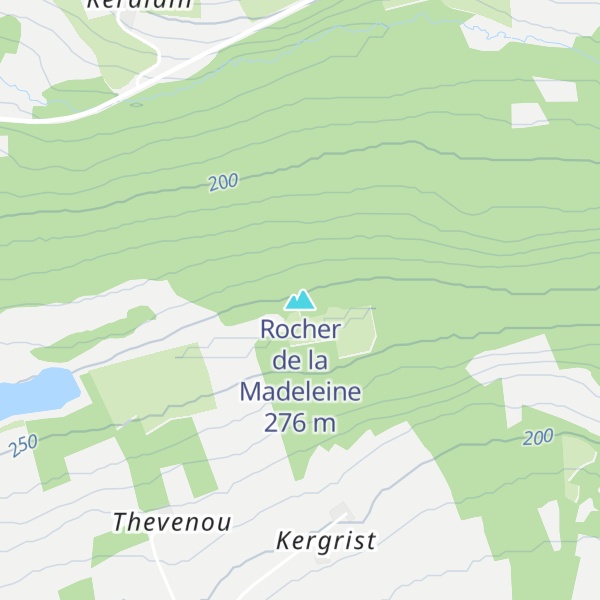 Map of Rocher de la Madeleine