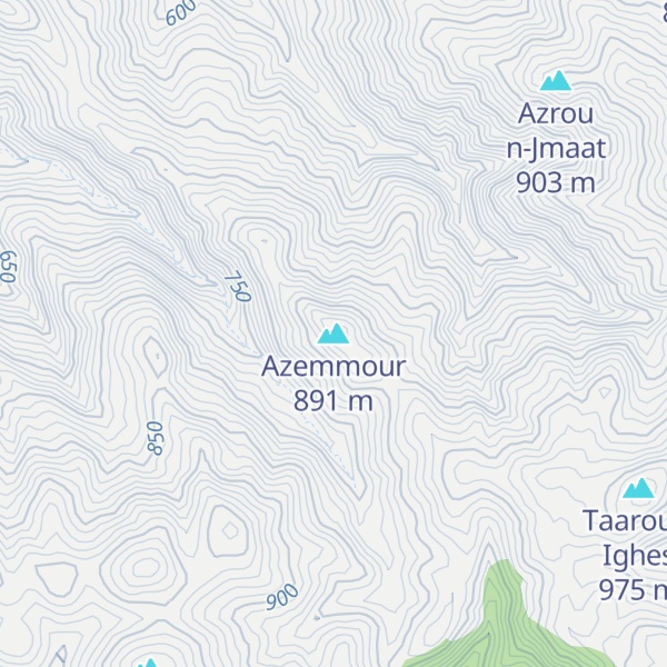 Map of Azemmour