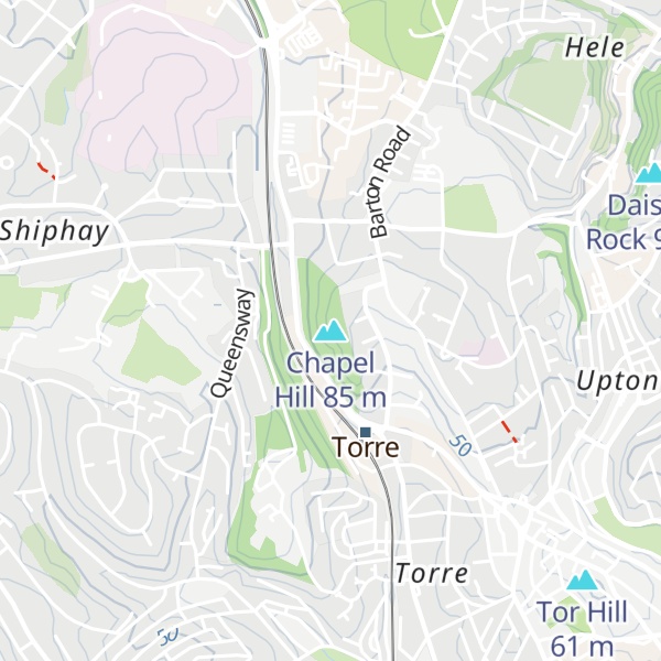 Map of Chapel Hill