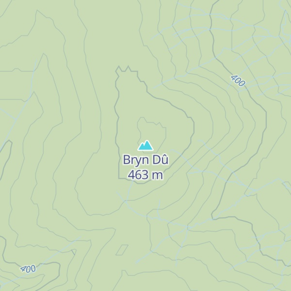 Map of Bryn Dû