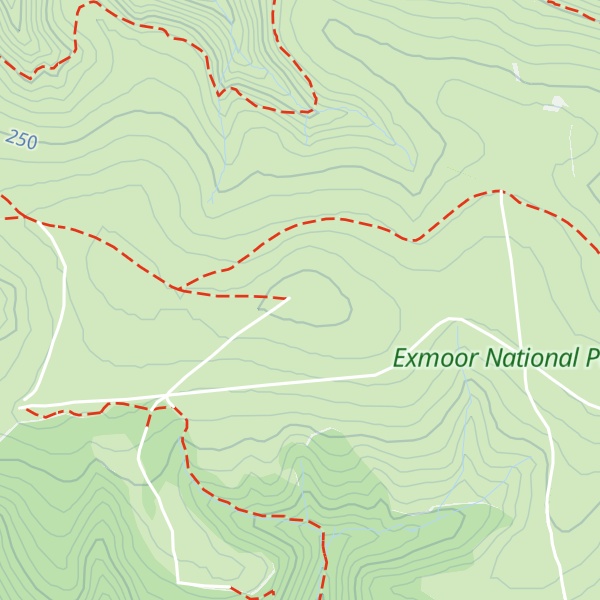 Map of Selworthy Beacon