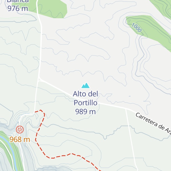 Map of Alto del Portillo