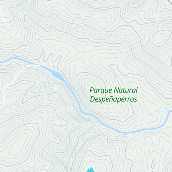 Map of Cerro de la Reina
