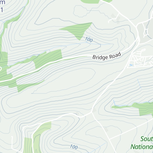 Map of Slappers Hill