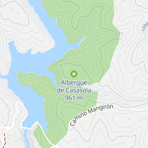 Map of Albergue de Casasola