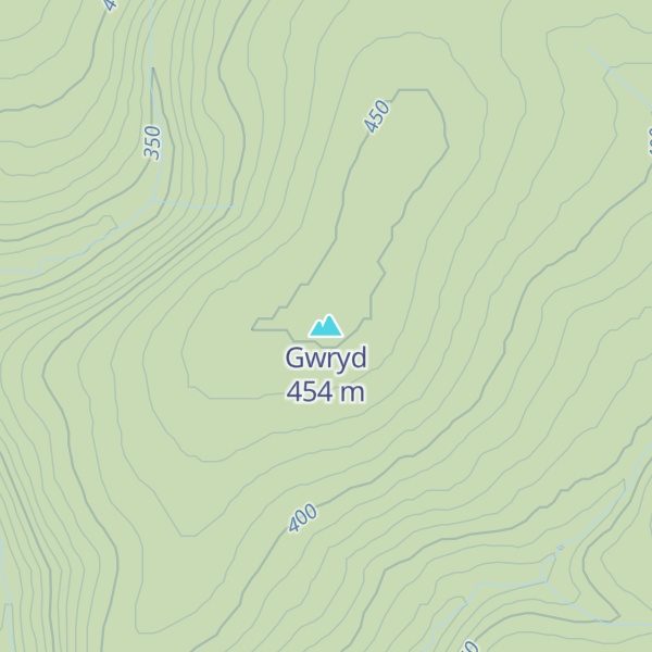 Map of Gwryd