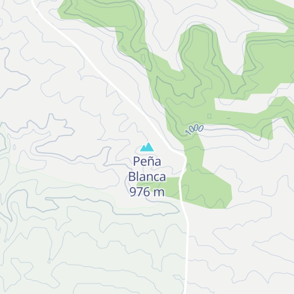 Map of Peña Blanca