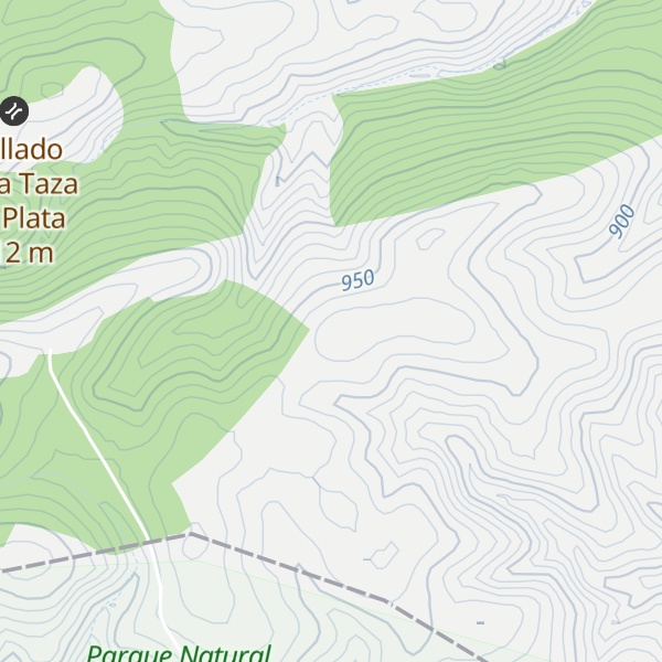 Map of Cerro del Bú