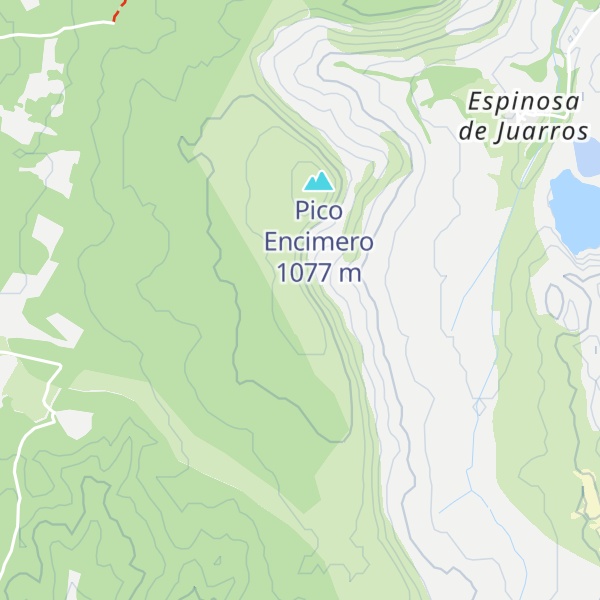 Map of Pico de la Rasa