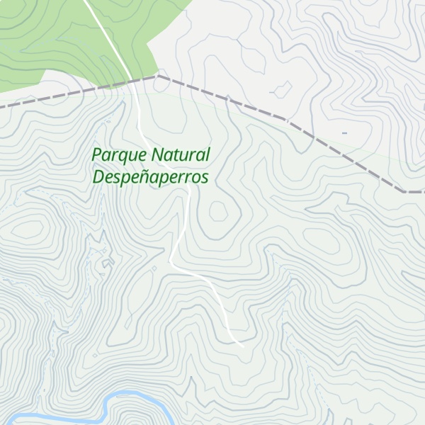 Map of Cerro Magaña