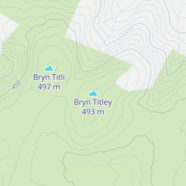 Map of Bryn Titley