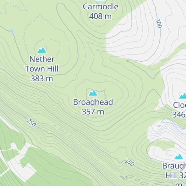 Map of Broadhead