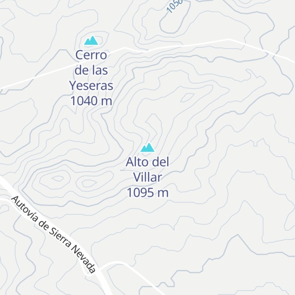 Map of Alto del Villar