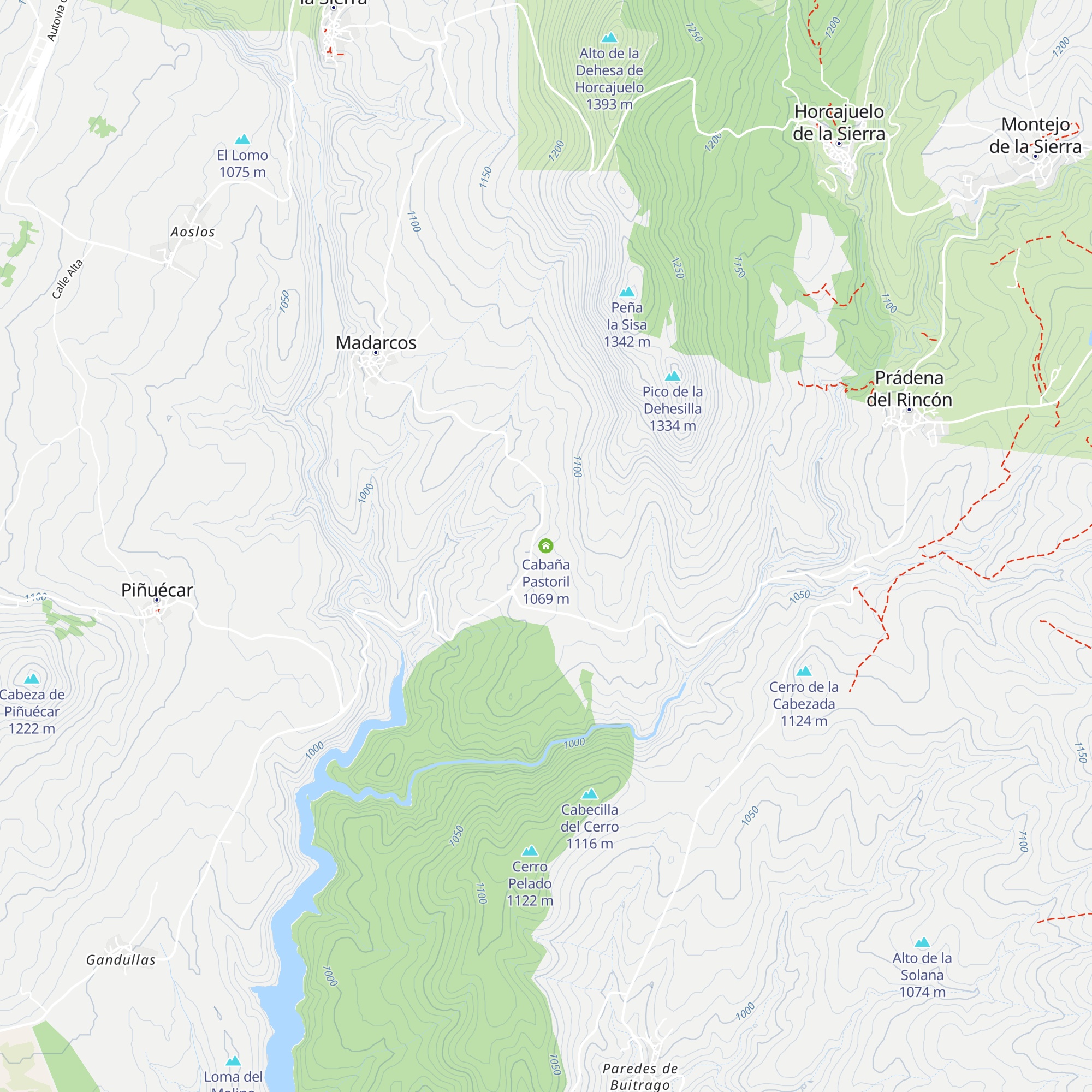 Cabaña Pastoril map