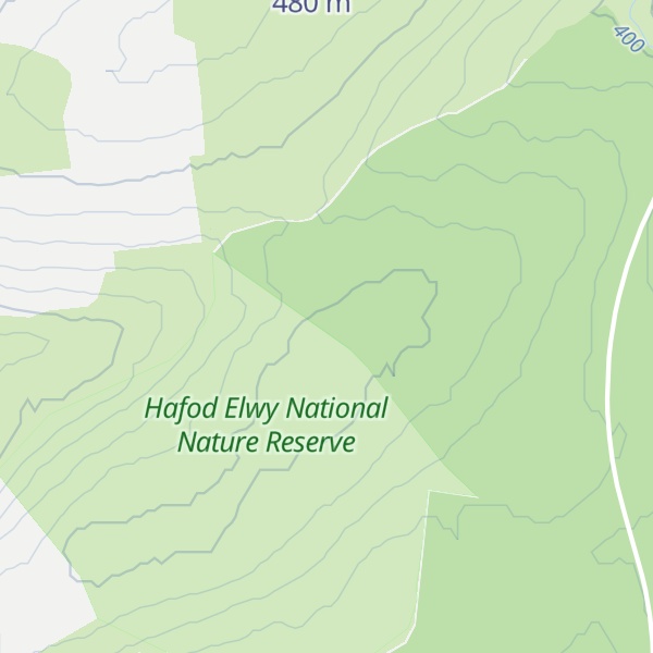 Map of Cerrig Caws