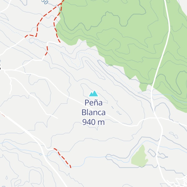 Map of Peña Blanca