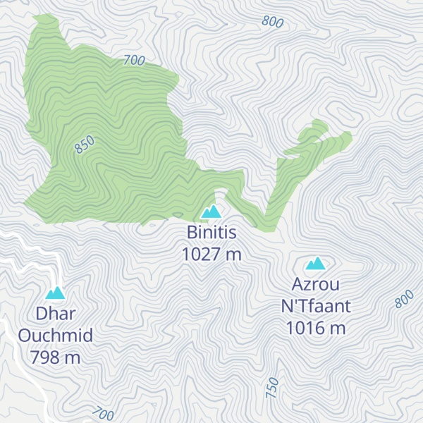 Map of Binitis