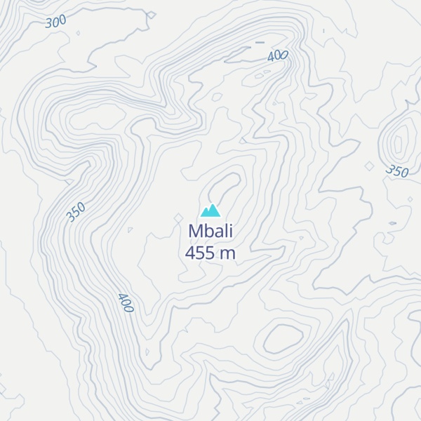 Map of Mbali