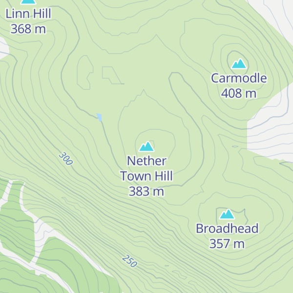 Map of Nether Town Hill