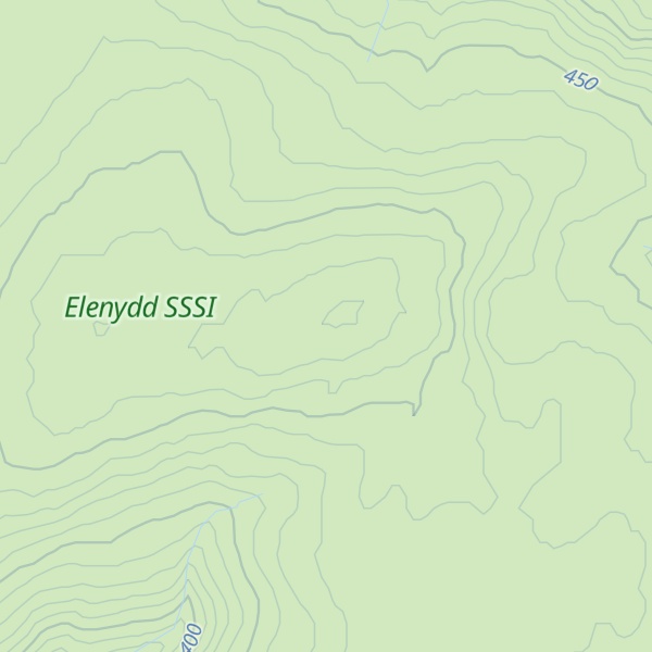 Map of Crugyn Ci