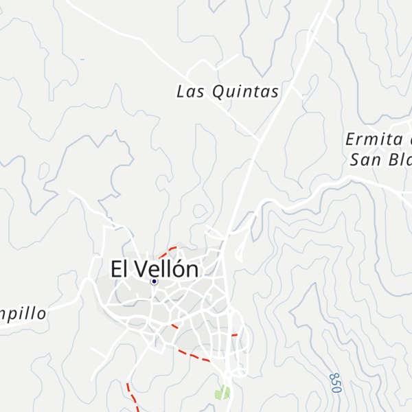 Map of Cerro Berrocal