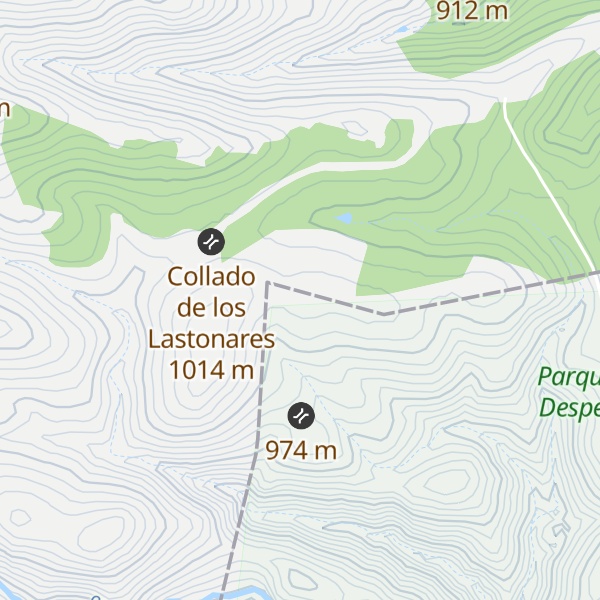 Map of Cerro del Platero