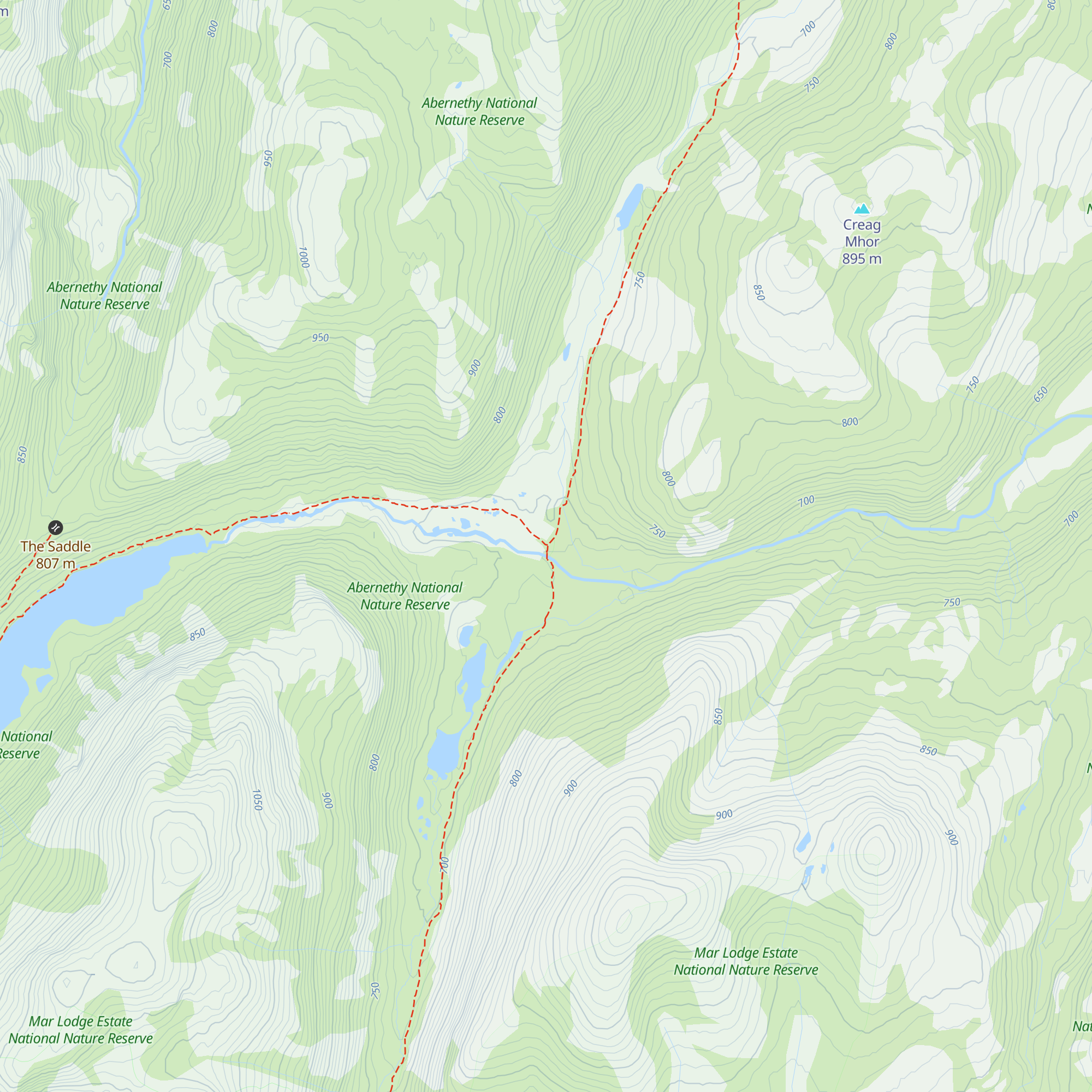 Fords of Avon Refuge Hut map