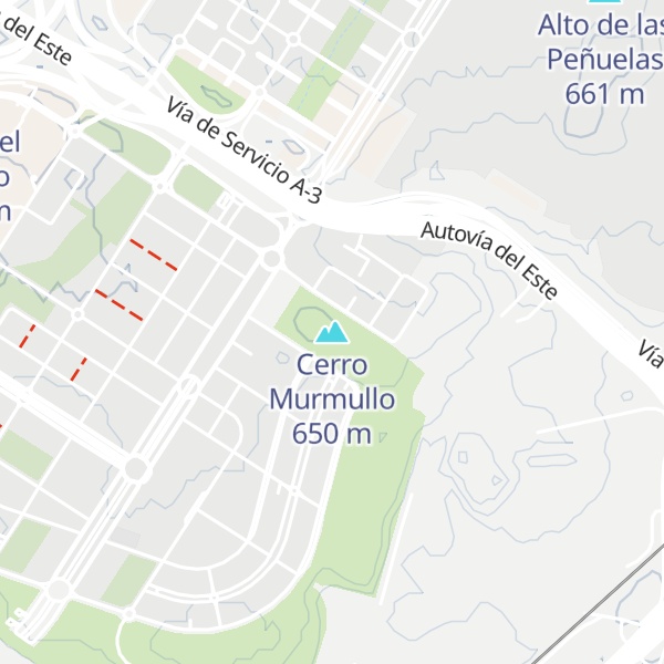 Map of Cerro Murmullo