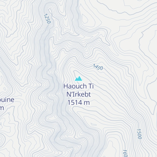 Map of Haouch Ti N’Irkebt