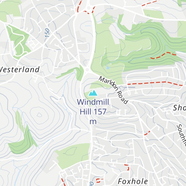 Map of Windmill Hill