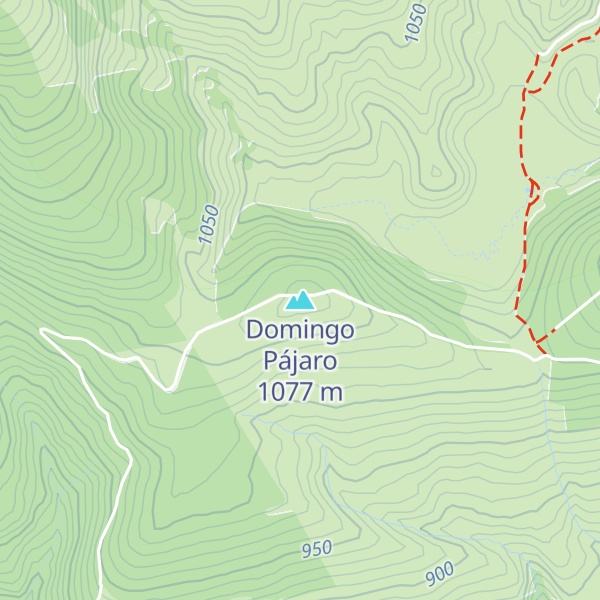 Map of Domingo Pájaro